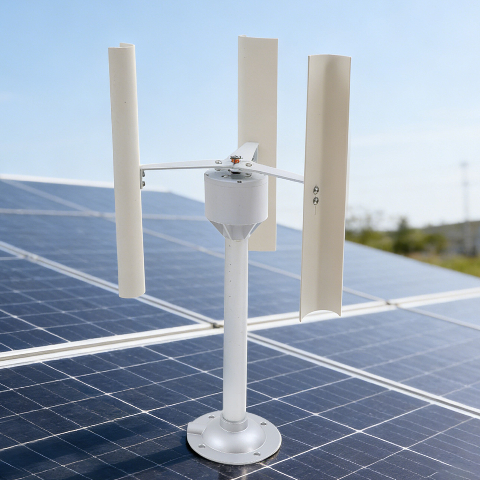Mini Wind Turbine Vertical - Vertical Axis Wind Turbine Model, 3-Blade