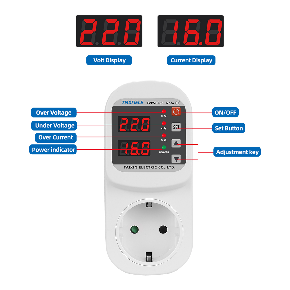 Automatic Voltage Current Prot - Ac Surge Protector のレビューと価格