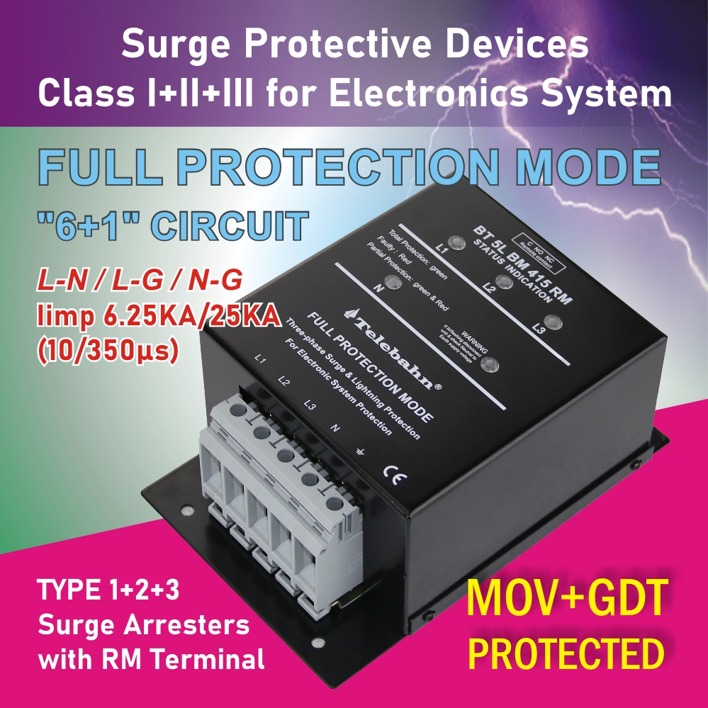 380V 400V 415V 280kA 40kA*7lin - Ac Surge Protector のレビューと価格