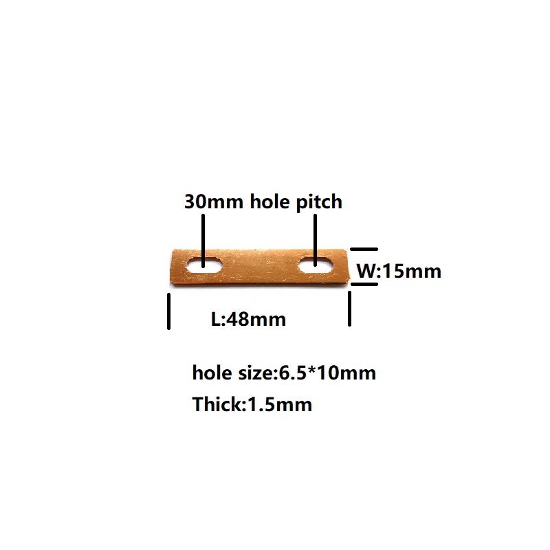 4pcs Battery Bus Bar Copper Co - Bus Bar Copper のレビューと価格