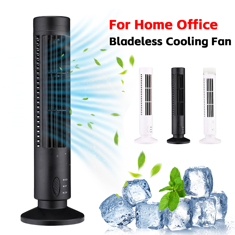 LED Tower Fan Bladeless Coolin - Mini Wind Turbine Vertical のレビューと価格