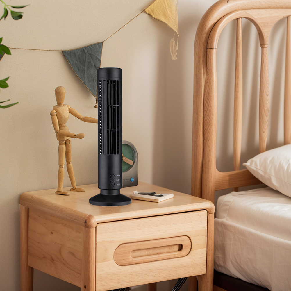 LED Tower Fan Bladeless Coolin - Mini Wind Turbine Vertical のレビューと価格