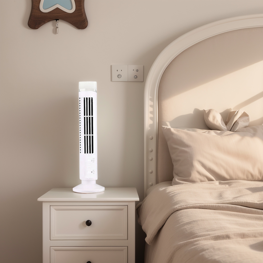 LED Tower Fan Bladeless Coolin - Mini Wind Turbine Vertical のレビューと価格