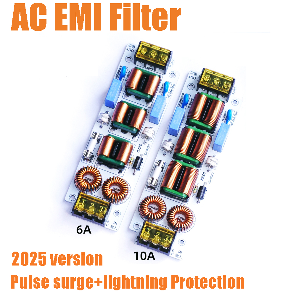 6A/10A 4-Stage EMI Filter | 11 - Ac Surge Protector のレビューと価格