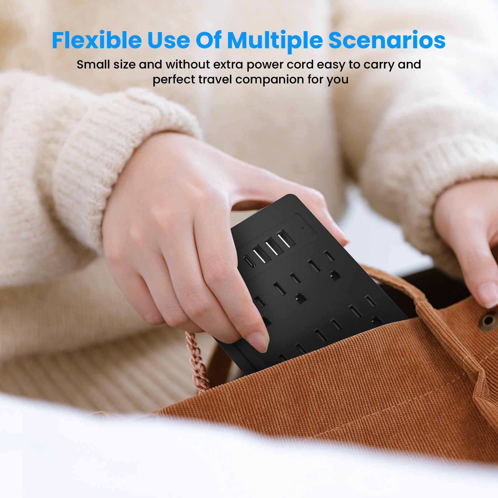 6 AC power strip, 3 USB ports, - Ac Surge Protector のレビューと価格