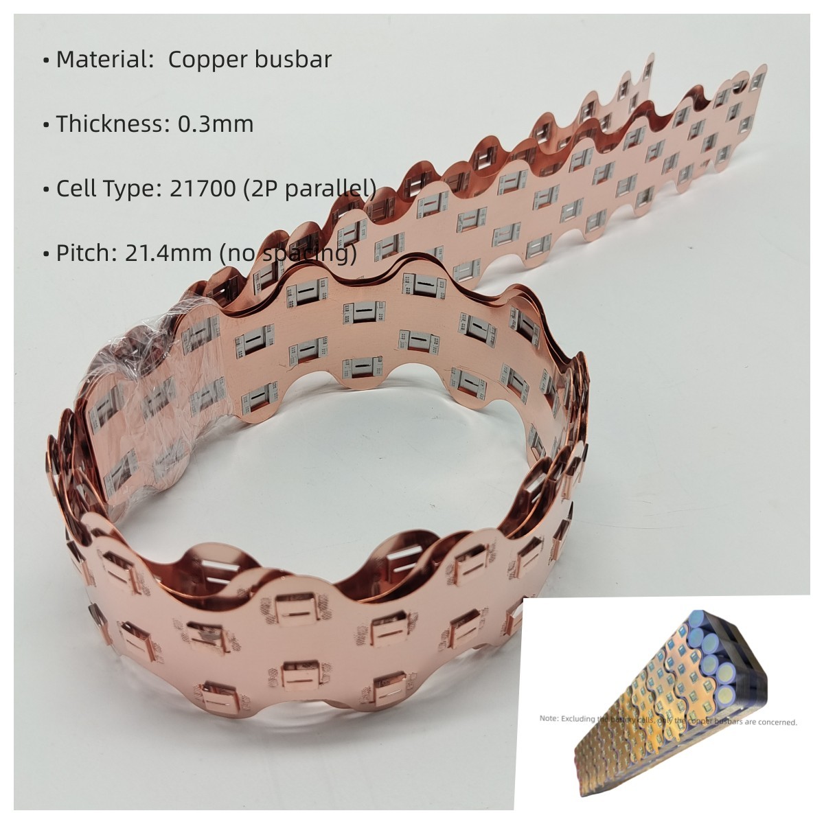 21700-2P W Shape Copper Bus Ba - Bus Bar Copper のレビューと価格